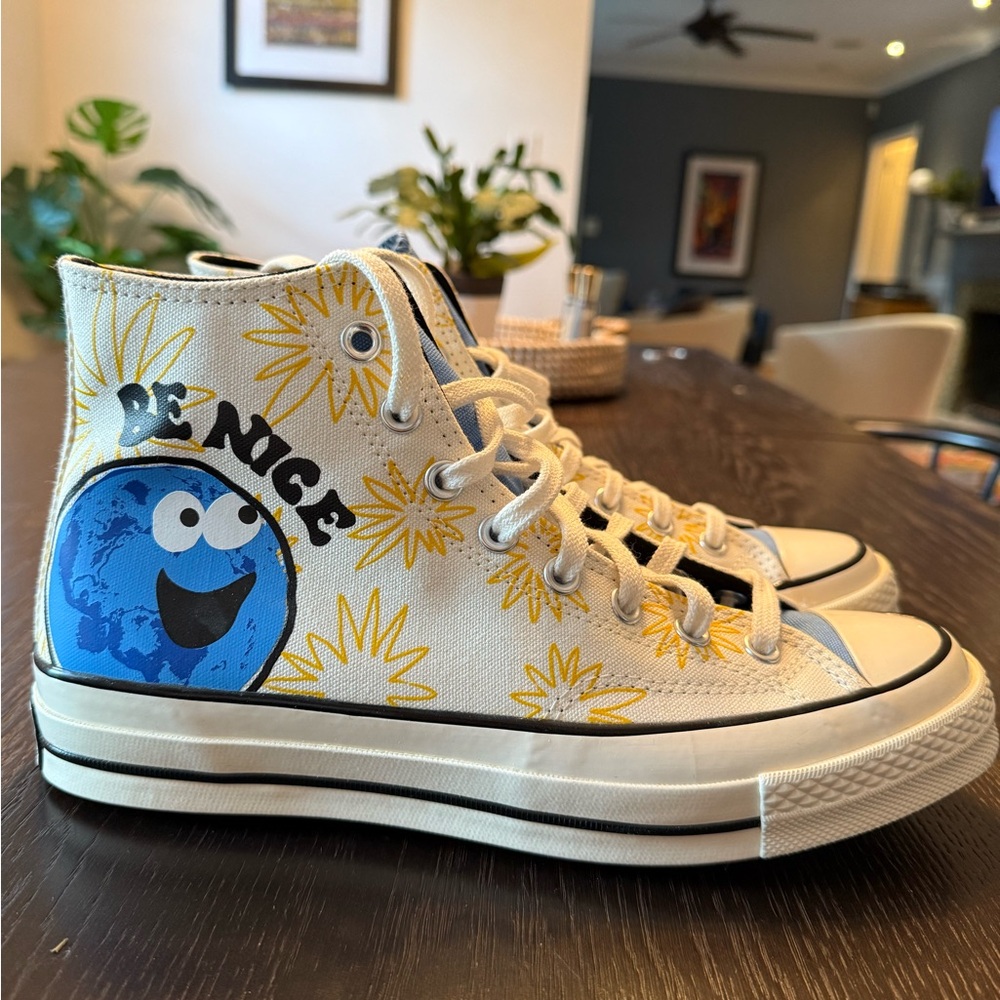 Converse Chuck Taylor Black and White High-Tops